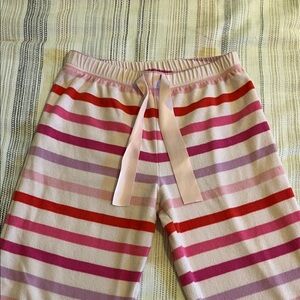 GapKids Striped Pink and Purple Kids Pajama Pants | Size 12